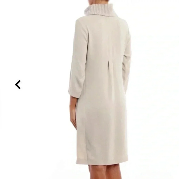 FABIANA FILIPPI CASHMERE SILK COWL NECK SWEATER DRESS - Picture 5 of 5